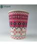 Custom logo printed single wall paper cup for coffee shop